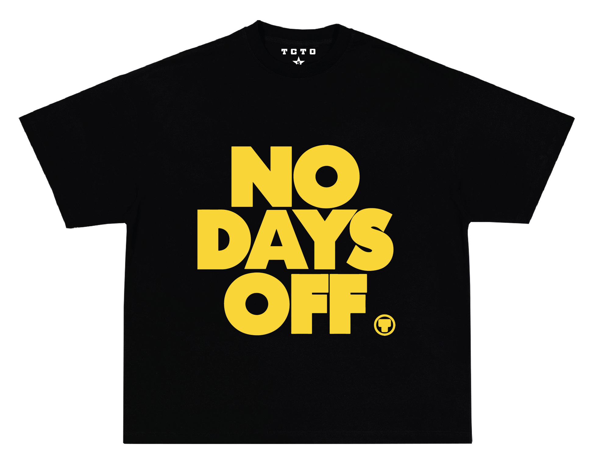 NO DAYS OFF TEE (NO BACK BLING)