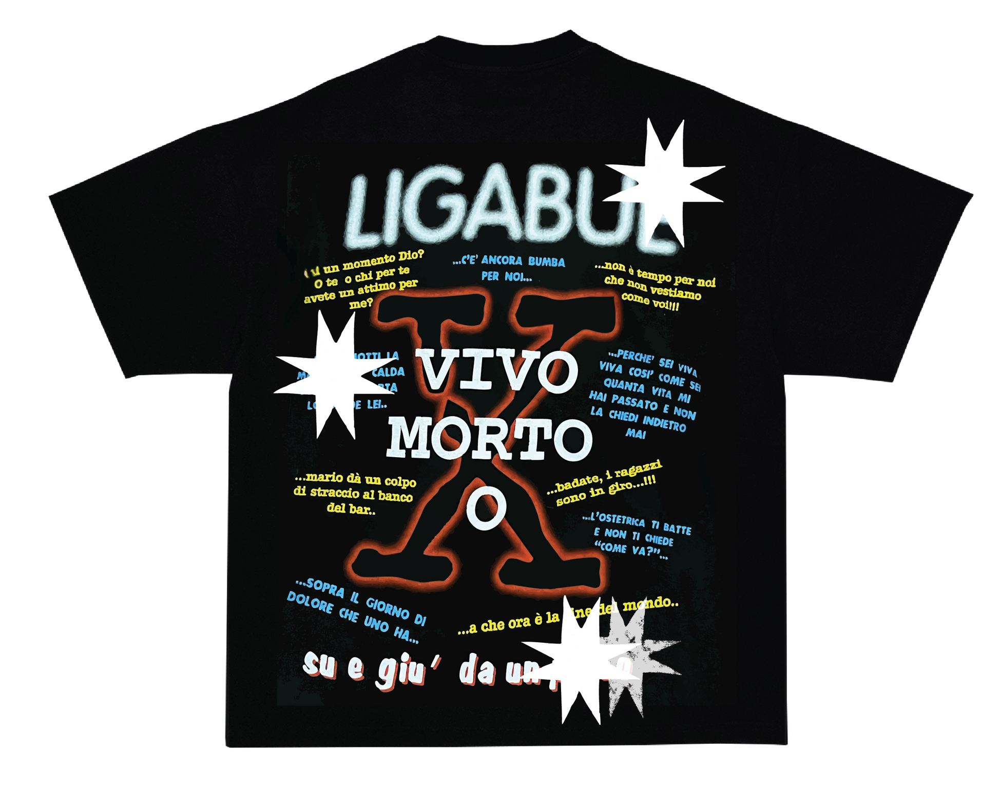 Ligabue 1998 Band Tee